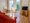 Pension Wiesenau | Bungalow - Wohnzimmer - Couch - Essbereich - TV