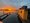Hausboot JAWE | Außenansicht - Sonnenaufgang