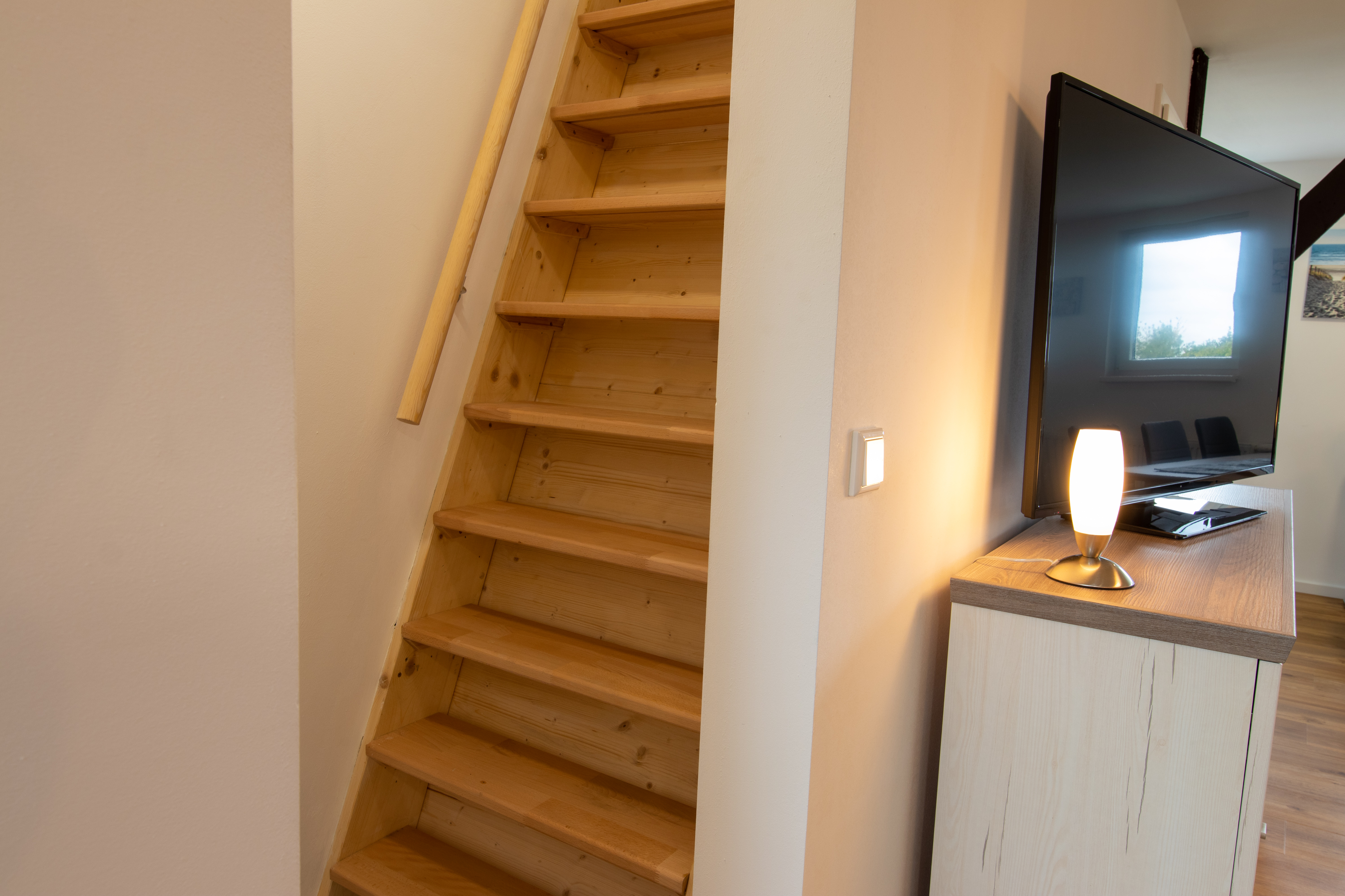 Wohnpark Schwedenschanze an der Peene | FW OG 25 - Treppe zum Dachboden